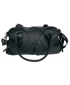 Lorenz Cow Hide Top Zip Handbag with Detachable Strap - FURTHER MASSIVE REDUCTIONS !
